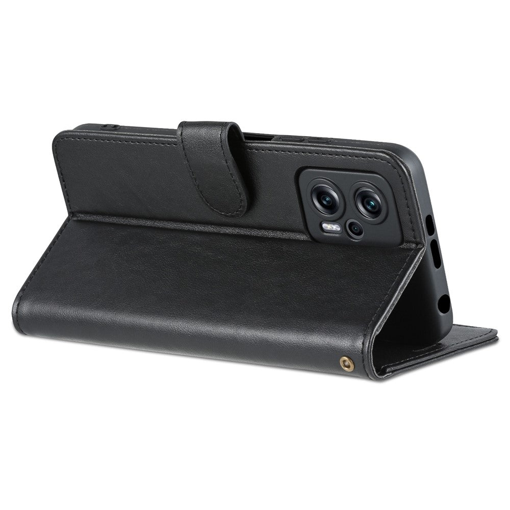 AZNS Flip-plånboksfodral för Xiaomi Redmi Note 11T Pro 5G / Note 11T Pro+ 5G / Note 12T Pro 5G / Poco X4 GT 5G / Redmi K50i 5G Stötsäkert PU-läder Magnetisk stängning Reptåligt mobilfodral med stativ
