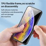 For Xiaomi 12X 5G/12 5G/12S 5G Anti-drop Flower Pattern Printed Back Cover TPU+PC+Tempered Glass Scratch-proof Phone Case with Kickstand