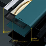 For Honor X9 5G / X30 5G / Magic4 Lite 5G Wear-resistant PU Leather Stand Function Case Electroplating Cell Phone Cover