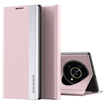 For Honor X9 5G / X30 5G / Magic4 Lite 5G Wear-resistant PU Leather Stand Function Case Electroplating Cell Phone Cover