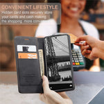 CASEME 013 Series for Xiaomi 12 Lite 5G PU Leather Wallet Case Magnetic Auto-absorbed Stand Phone Case