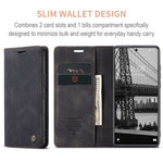 CASEME 013 Series for Xiaomi 12 Lite 5G PU Leather Wallet Case Magnetic Auto-absorbed Stand Phone Case