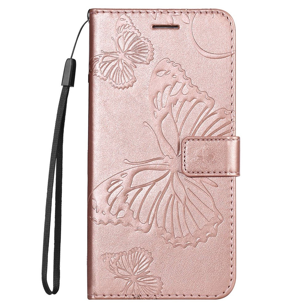 For OnePlus Nord 2T 5G Case Solid Color Leather Mobile Cover Wallet Stand with Strap
