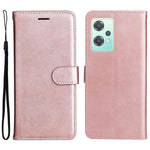 For OnePlus Nord CE 2 Lite 5G Case Solid Color Leather Mobile Cover Wallet Stand with Strap