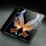 QIALINO För Samsung Galaxy Z Fold3 5G Nappatextur Äkta Läder Anti-fall mobilskal Folio Flip Skyddande Fodral med Pennhållare