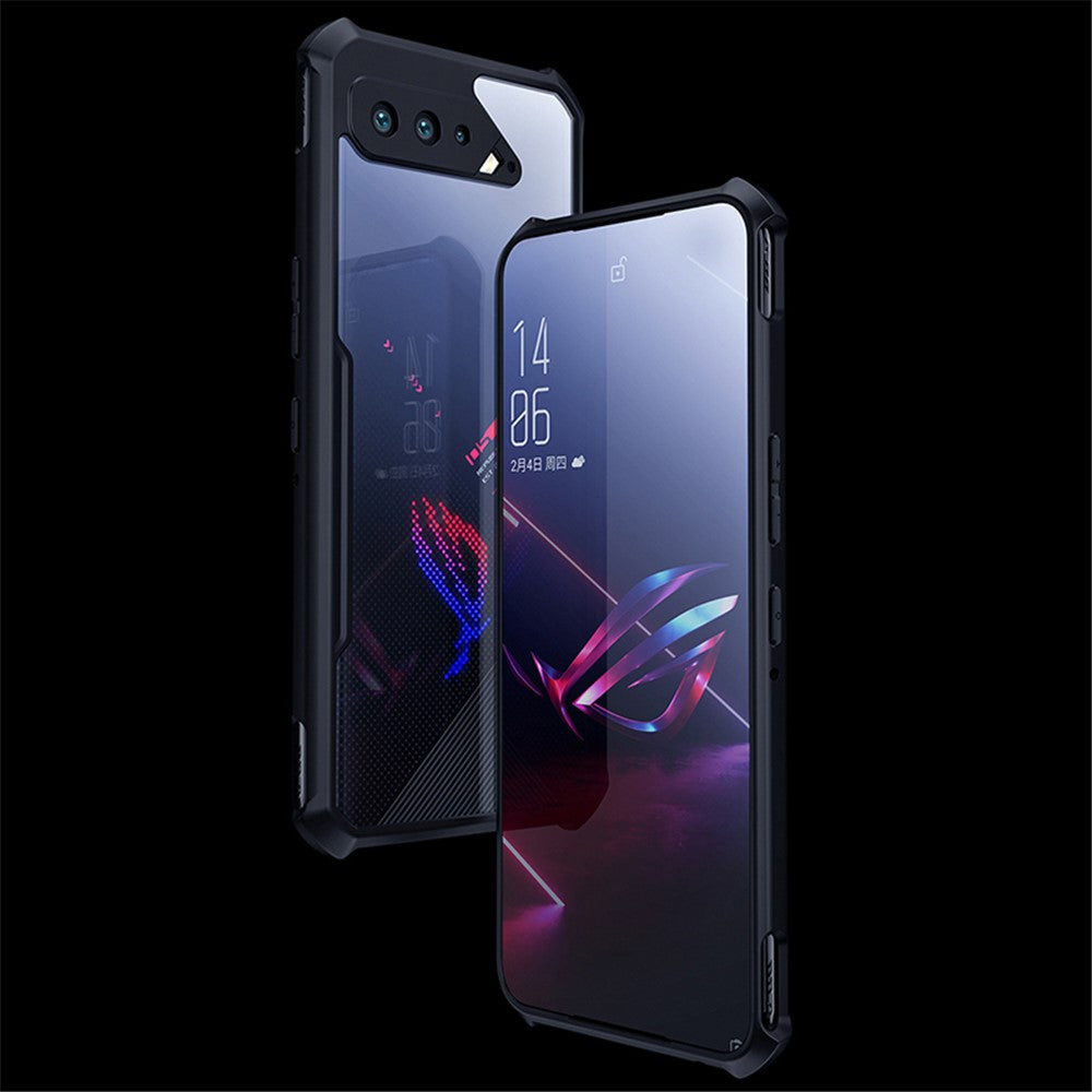 XUNDD til Asus ROG Phone 5/5s Anti-drop telefoncover med forstærkede fire hjørner bagcover Akryl + TPU beskyttelsesskal