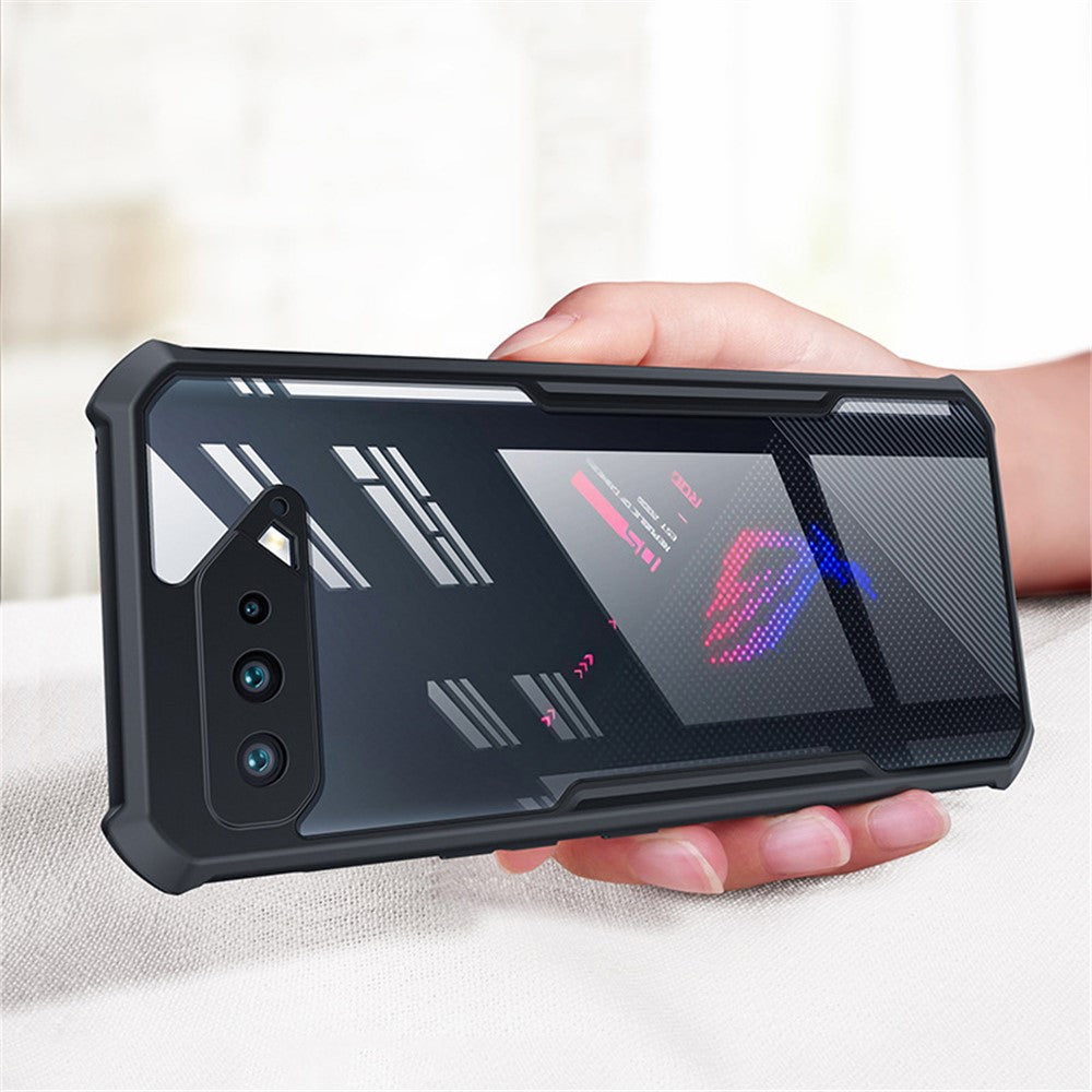 XUNDD til Asus ROG Phone 5/5s Anti-fald Telefoncover Forstærket Fire Hjørner Bagcover Akryl + TPU Beskyttelsesskal