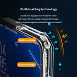 XUNDD til Asus ROG Phone 5/5s Anti-fald Telefoncover Forstærket Fire Hjørner Bagcover Akryl + TPU Beskyttelsesskal