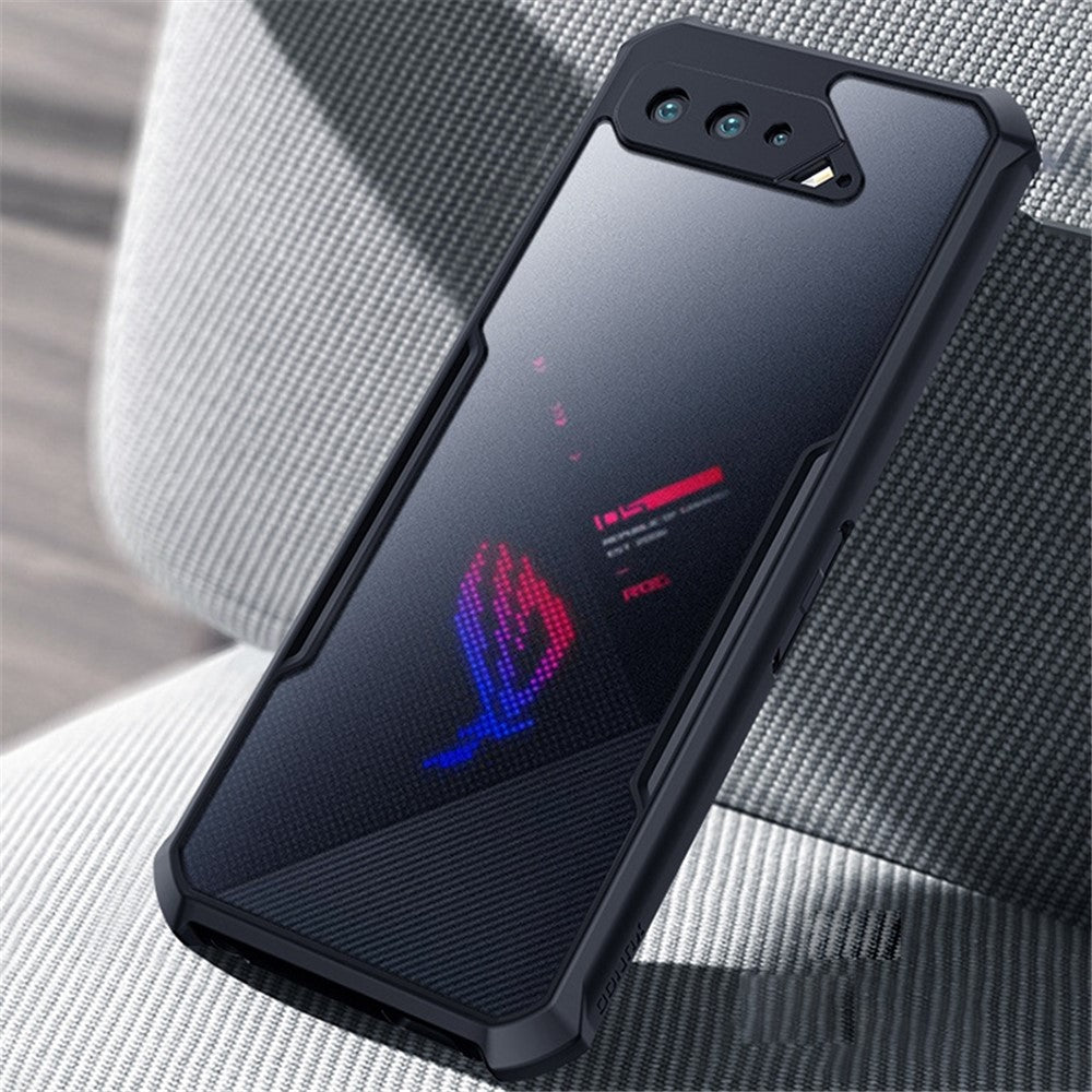 XUNDD til Asus ROG Phone 5/5s Anti-drop telefoncover med forstærkede fire hjørner bagcover Akryl + TPU beskyttelsesskal