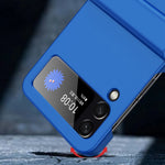 Hårdt PC Skin-touch Cover til Samsung Galaxy Z Flip4 5G, Hængselbeskyttelse, Stor Udskæring, Ridsefrit Telefoncover