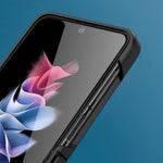 Hårdt PC Skin-touch Cover til Samsung Galaxy Z Flip4 5G, Hængselbeskyttelse, Stor Udskæring, Ridsefrit Telefoncover