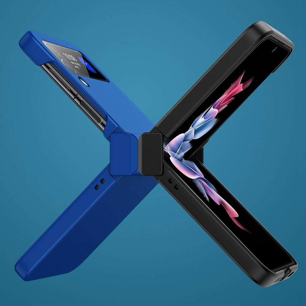 Hårdt PC Skin-touch Cover til Samsung Galaxy Z Flip4 5G, Hængselbeskyttelse, Stor Udskæring, Ridsefrit Telefoncover