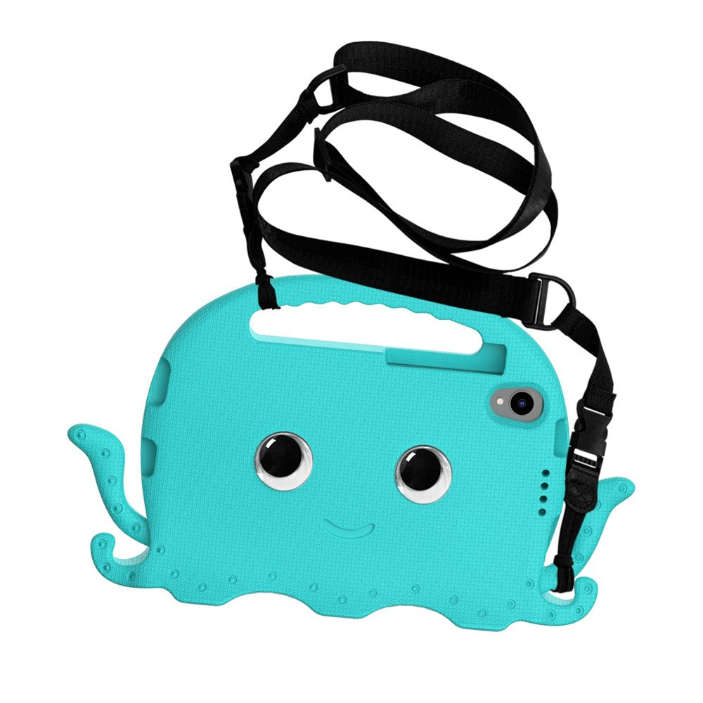 EVA Tablet Case for Lenovo Tab M8 / Tab M8 (4th Gen) 2024 TB-301XU / M8 (4th Gen) 2023 TB-300FU Octopus Case with Shoulder Strap