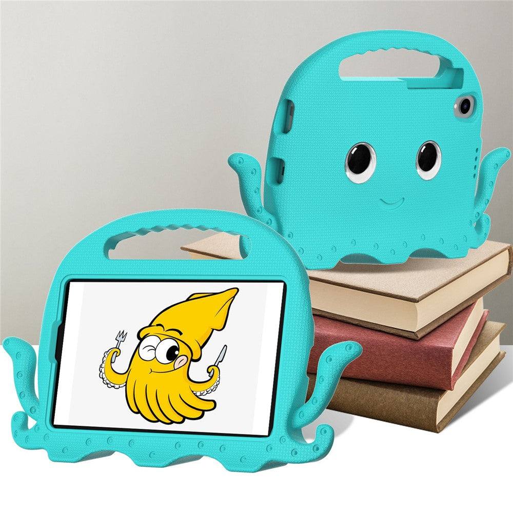 EVA Tablet Case for Lenovo Tab M8 / Tab M8 (4th Gen) 2024 TB-301XU / M8 (4th Gen) 2023 TB-300FU Octopus Case with Shoulder Strap