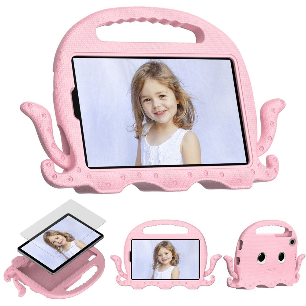 EVA Tablet Case for Lenovo Tab M8 / Tab M8 (4th Gen) 2024 TB-301XU / M8 (4th Gen) 2023 TB-300FU Octopus Case with Shoulder Strap