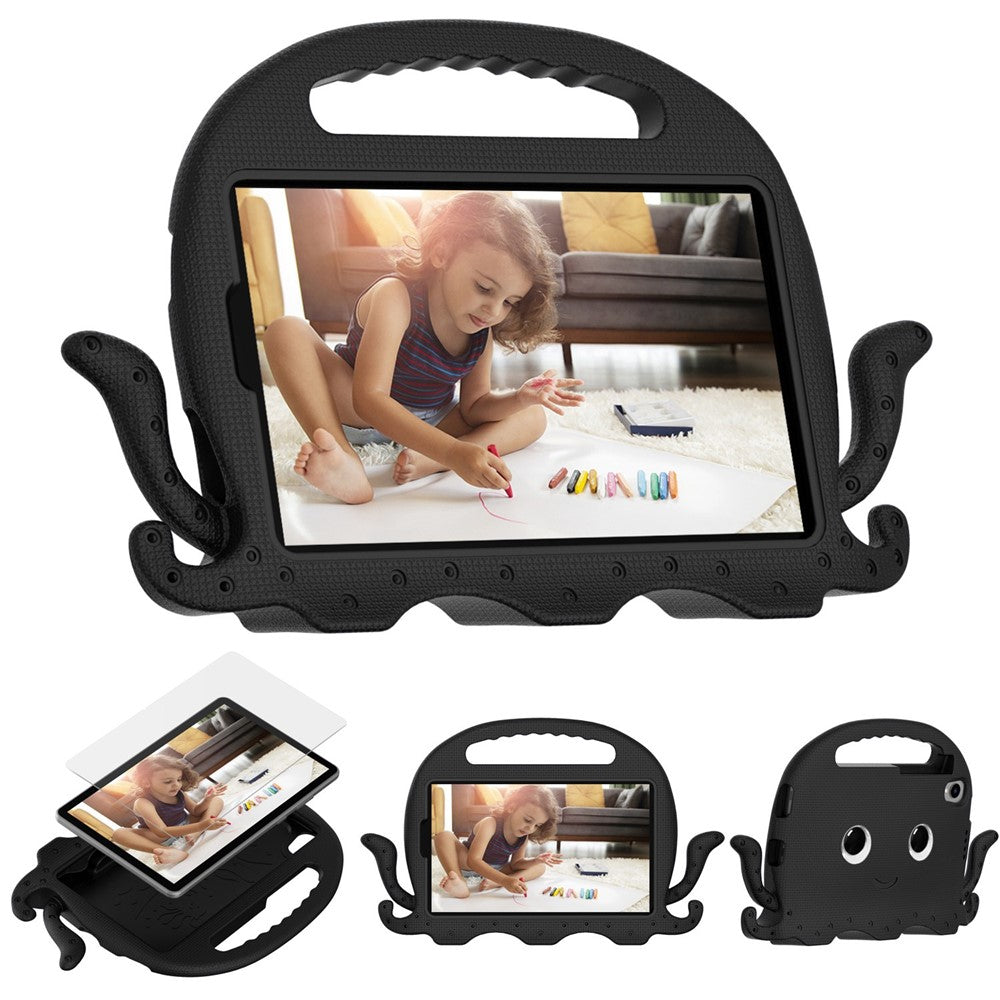 EVA Tablet Case for Lenovo Tab M8 / Tab M8 (4th Gen) 2024 TB-301XU / M8 (4th Gen) 2023 TB-300FU Octopus Case with Shoulder Strap