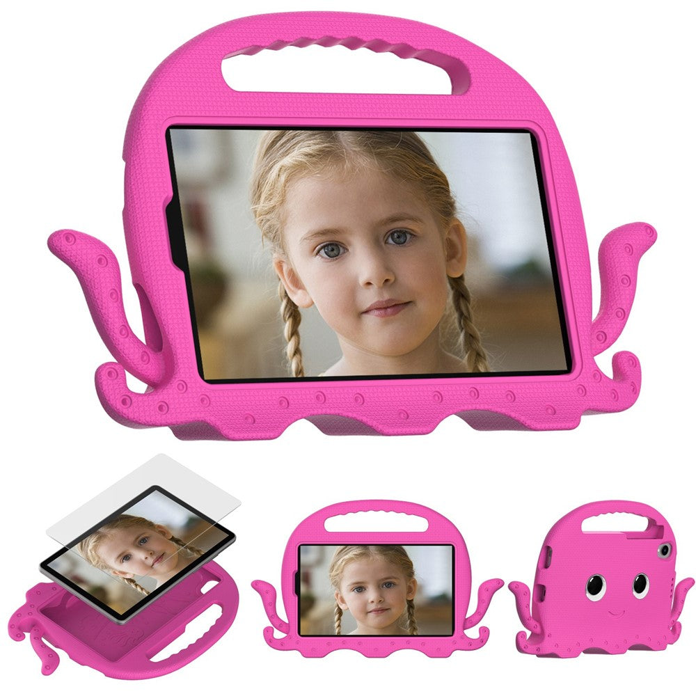 EVA Tablet Case for Lenovo Tab M8 / Tab M8 (4th Gen) 2024 TB-301XU / M8 (4th Gen) 2023 TB-300FU Octopus Case with Shoulder Strap