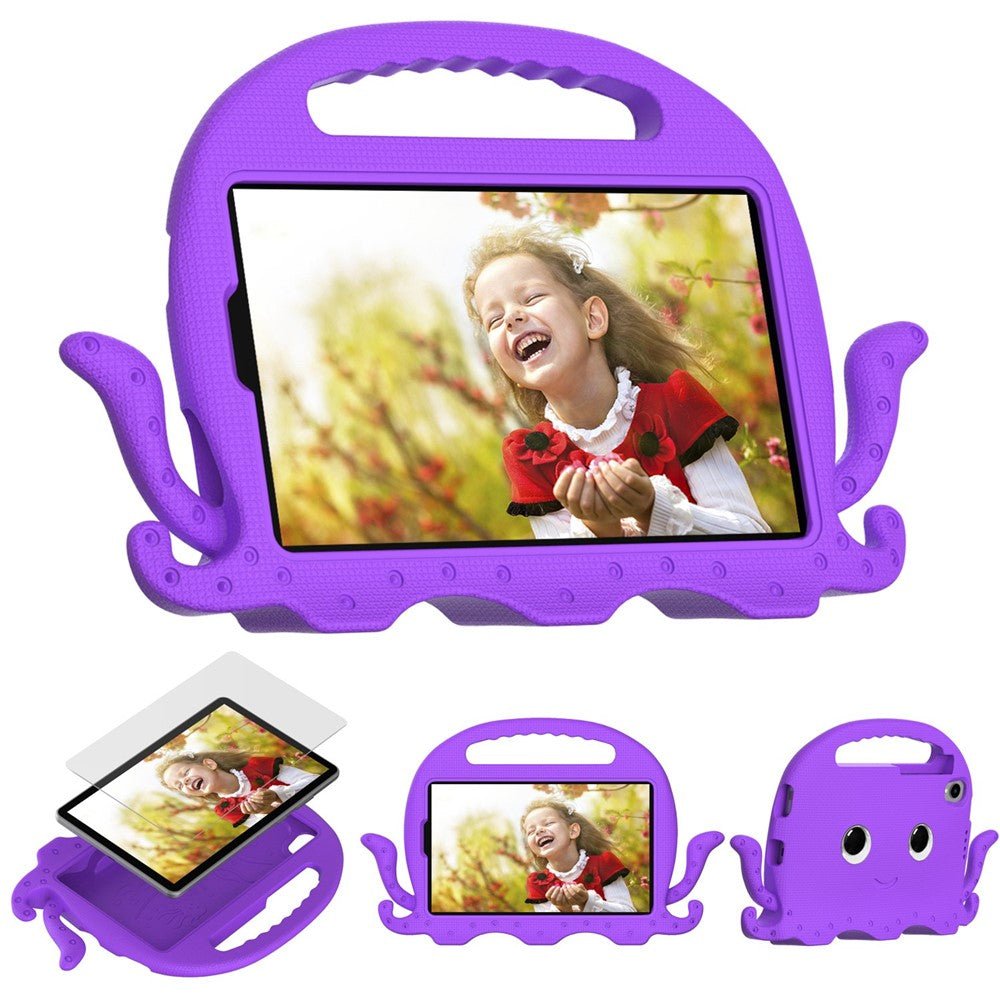 EVA-surfplatta med axelrem till Lenovo Tab M8 / Tab M8 (4:e generationen) 2024 TB-301XU / M8 (4:e generationen) 2023 TB-300FU Octopus-fodral