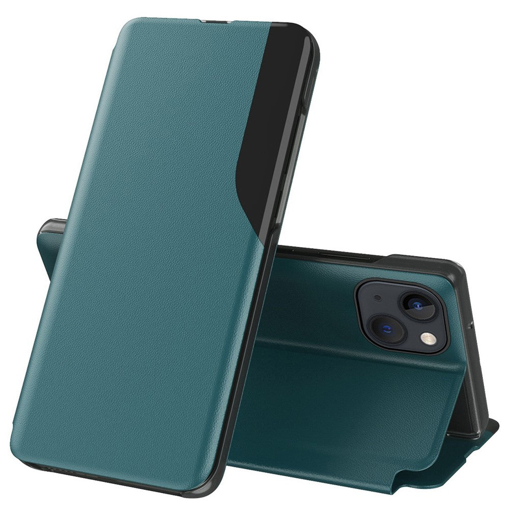 Til iPhone 14 Telefoncover Folio Flip PU-Læder Standercover