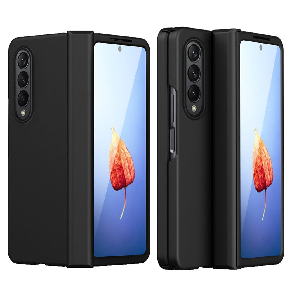 Til Samsung Galaxy Z Fold4 5G Stødsikkert Anti-ridse Hårdt PC Hængsel Design Telefoncover