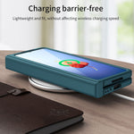 Til Samsung Galaxy Z Fold4 5G Stødsikkert Anti-ridse Hårdt PC Hængsel Design Telefoncover