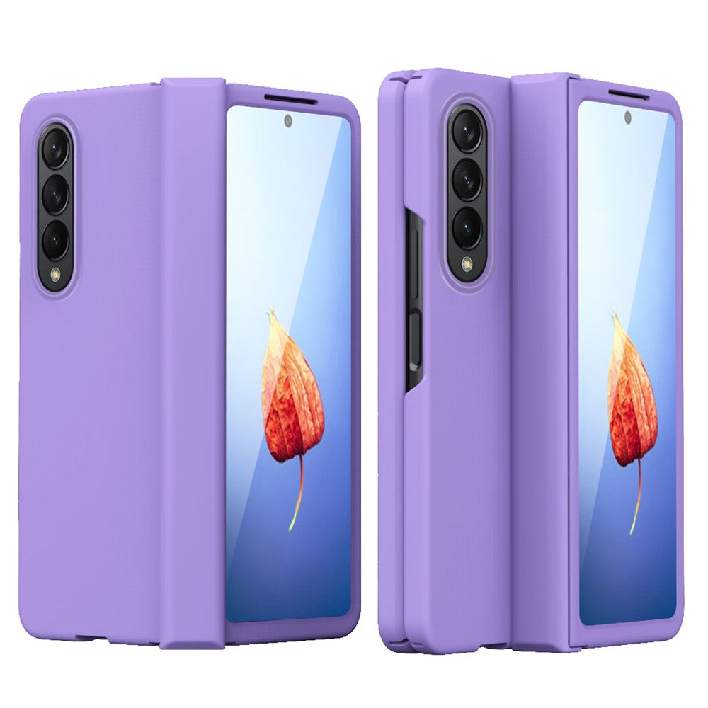 Til Samsung Galaxy Z Fold4 5G Stødsikkert Anti-ridse Hårdt PC Hængsel Design Telefoncover