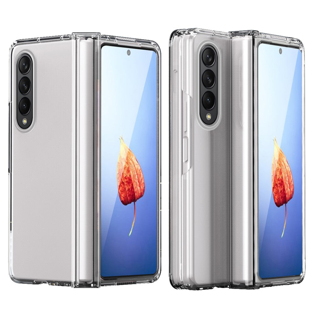 Til Samsung Galaxy Z Fold4 5G Stødsikkert Anti-ridse Hårdt PC Hængsel Design Telefoncover