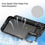 For iPhone 14 Pro 6.1 inch Anti-scratch Phone Case with Sliding Card Holder Smooth Surface PC + TPU Hybrid Phone Shell
