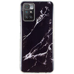 For Xiaomi Redmi 10/10 2022/10 Prime/Note 11 4G (MediaTek) IMD Marble Pattern Soft TPU Phone Cover  Shockproof Anti-scratch Case