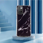 For Xiaomi Redmi 10/10 2022/10 Prime/Note 11 4G (MediaTek) IMD Marble Pattern Soft TPU Phone Cover  Shockproof Anti-scratch Case