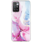 For Xiaomi Redmi 10/10 2022/10 Prime/Note 11 4G (MediaTek) IMD Marble Pattern Soft TPU Phone Cover  Shockproof Anti-scratch Case