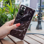 Xiaomi Redmi Note 11 4G (Qualcomm)/Note 11S 4G IMD Marmormönster Mobilmobilskal Flexibelt TPU Stoppsäkert Skal