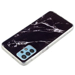 Til Samsung Galaxy A32 5G/Galaxy M32 5G IMD Marmor Mønster Blød TPU-cover Telefon Faldsikker Bagside