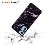 Til Samsung Galaxy A32 5G/Galaxy M32 5G IMD Marmor Mønster Blød TPU-cover Telefon Faldsikker Bagside