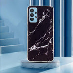 Til Samsung Galaxy A32 5G/Galaxy M32 5G IMD Marmor Mønster Blød TPU-cover Telefon Faldsikker Bagside