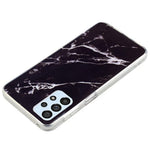 For Samsung Galaxy A52 4G/A52 5G/A52s 5G IMD TPU Phone Back Cover Drop-proof Marble Pattern Case