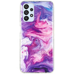 For Samsung Galaxy A52 4G/A52 5G/A52s 5G IMD TPU Phone Back Cover Drop-proof Marble Pattern Case