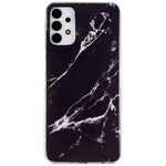 IMD Marmormønster TPU Cover til Samsung Galaxy A13 4G, Ridsefast Beskyttende Telefoncover