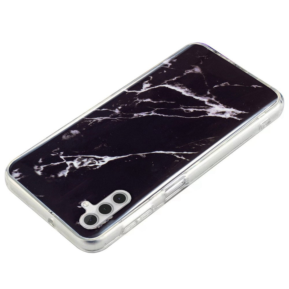 Mjukt TPU-skal till Samsung Galaxy A13 5G / A04s 4G (164,7 mm) IMD marmormönster mobilskal