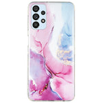 Anti-scratch Flexible TPU Case for Samsung Galaxy A33 5G, IMD Marble Pattern Unfading Phone Cover