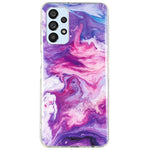 Anti-scratch Flexible TPU Case for Samsung Galaxy A33 5G, IMD Marble Pattern Unfading Phone Cover