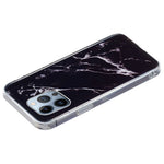 Protective Phone Case for iPhone 13 Pro Max 6.7 inch, Marble Pattern IMD Flexible TPU Back Cover