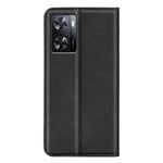 For Oppo A57 4G / A57s 4G Skin-Touch Leather Case Wallet Stand Drop-Proof Protection Phone Cover