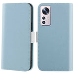 For Xiaomi 12 Lite 5G Candy Color Litchi Texture Phone Case PU Leather Stand Wallet Cover