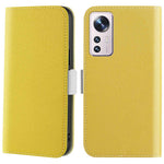 For Xiaomi 12 Lite 5G Candy Color Litchi Texture Phone Case PU Leather Stand Wallet Cover