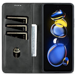 AZNS PU-læderpung med stativ og magnetisk lukning til Xiaomi Redmi Note 11T Pro 5G / Note 11T Pro+ 5G / Poco X4 GT 5G / Redmi K50i 5G