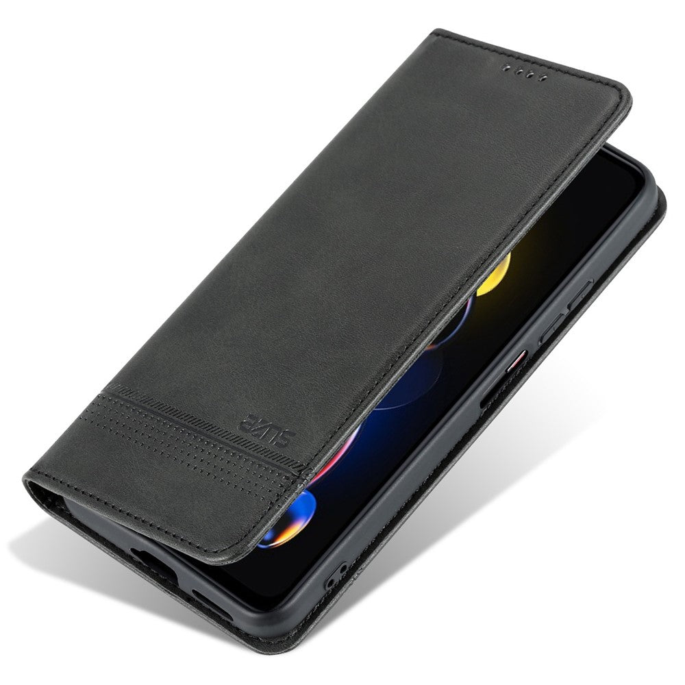 AZNS PU-læderpung med stativ og magnetisk lukning til Xiaomi Redmi Note 11T Pro 5G / Note 11T Pro+ 5G / Poco X4 GT 5G / Redmi K50i 5G