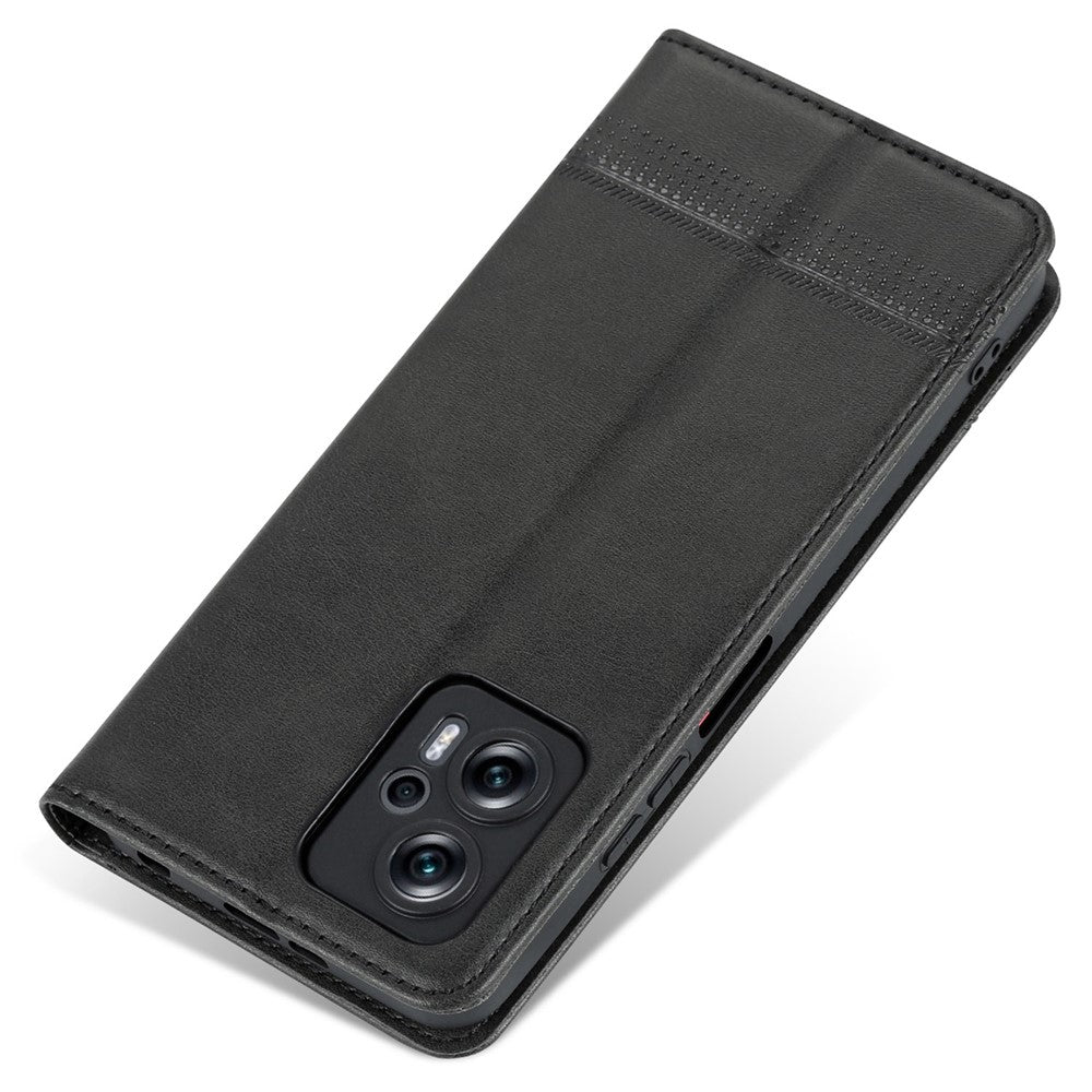AZNS För Xiaomi Redmi Note 11T Pro 5G / Note 11T Pro+ 5G / Poco X4 GT 5G / Redmi K50i 5G PU-läder stativ plånboksfodral magnetisk stängning mobilskal