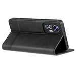 AZNS For Xiaomi 12 Lite 5G Magnetic Auto Closure Wallet Phone Case PU Leather Viewing Stand Flip Cover