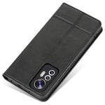 AZNS For Xiaomi 12 Lite 5G Magnetic Auto Closure Wallet Phone Case PU Leather Viewing Stand Flip Cover